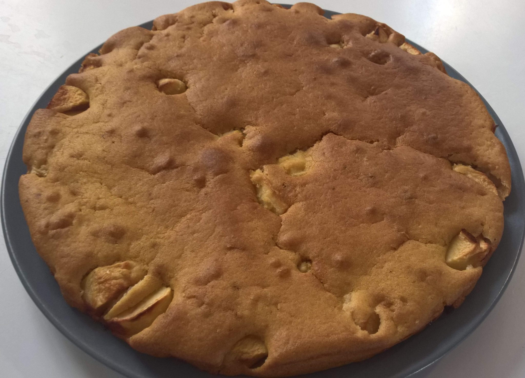 gateau pommes sans oeuf facile