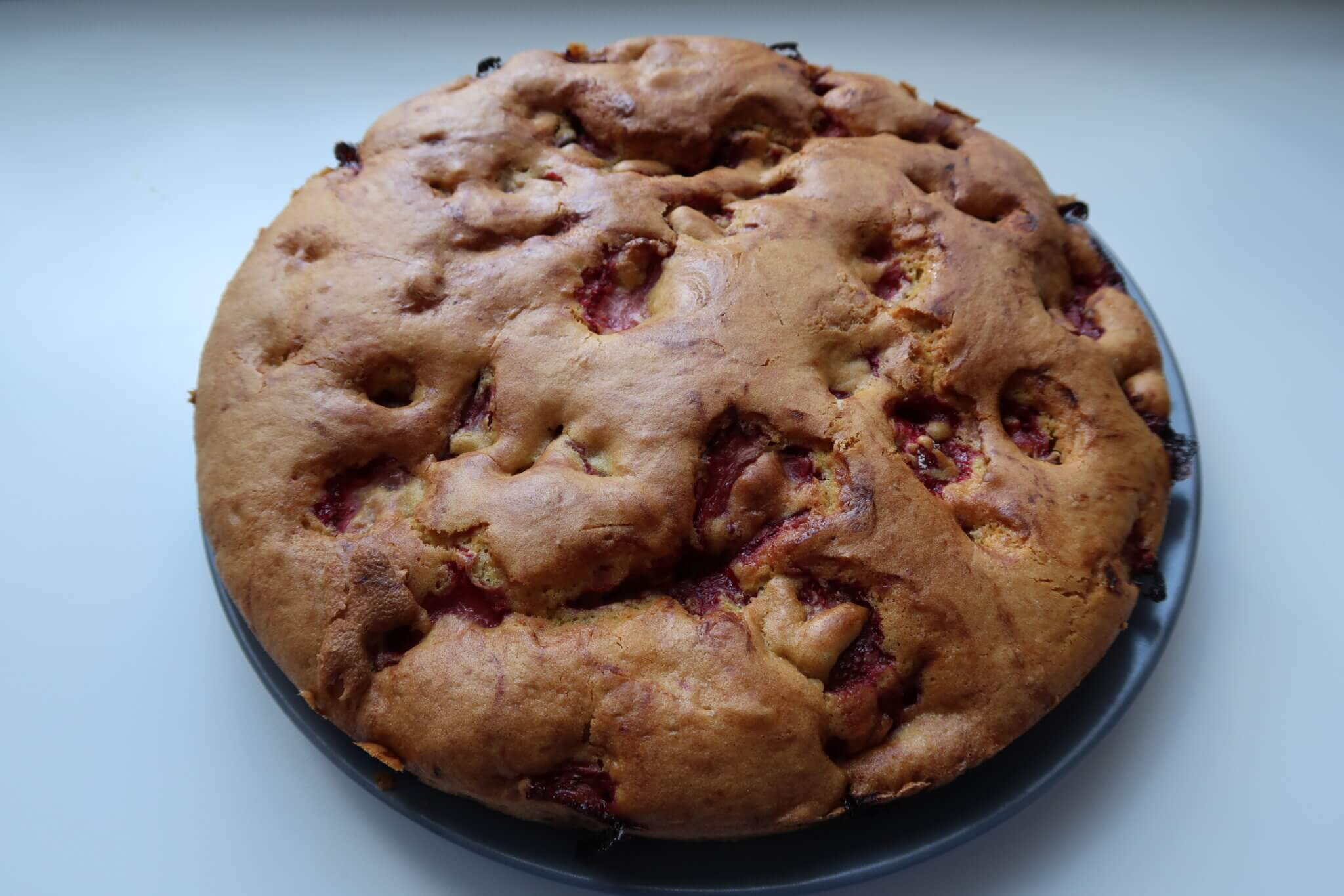 gateau moelleux fraises facile rapide