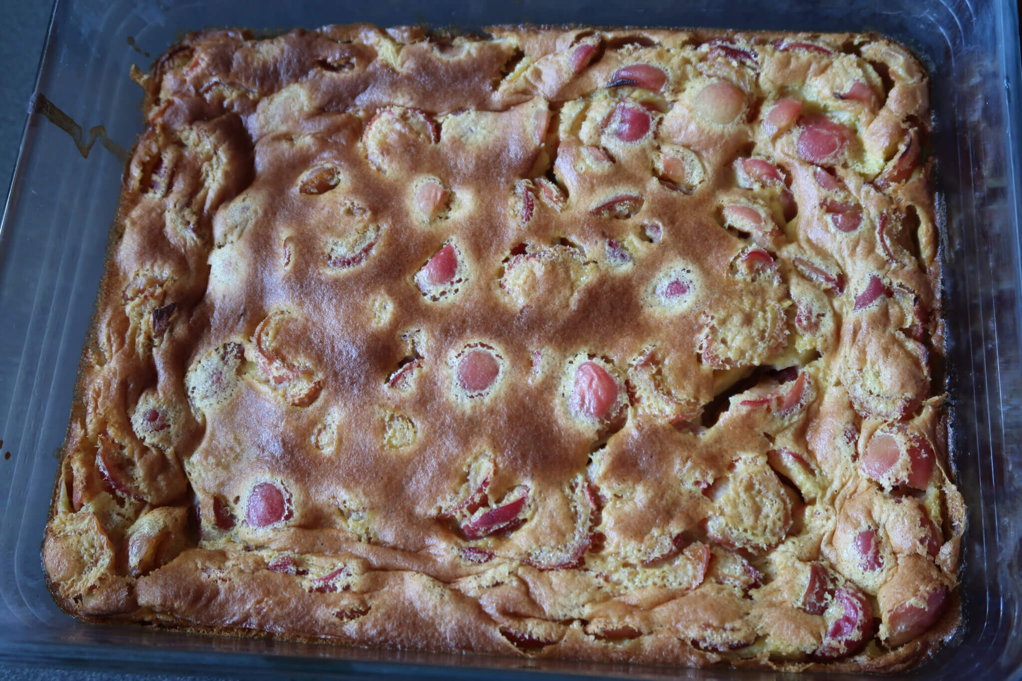 Clafoutis cerise facile rapide bon sucre roux