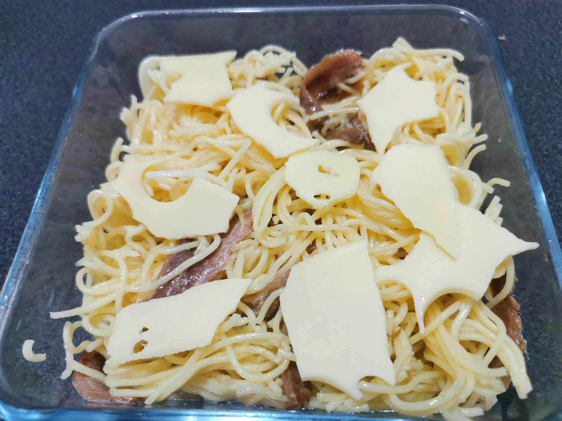 gratin de pete avec anchois