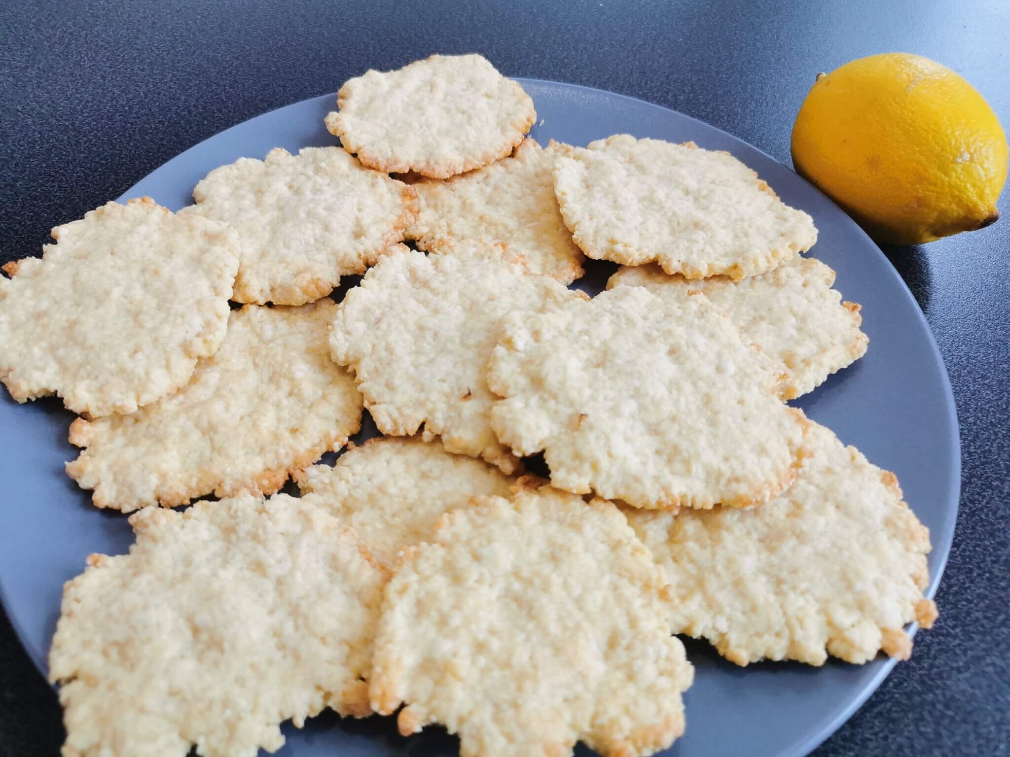 biscuits sablés citron
