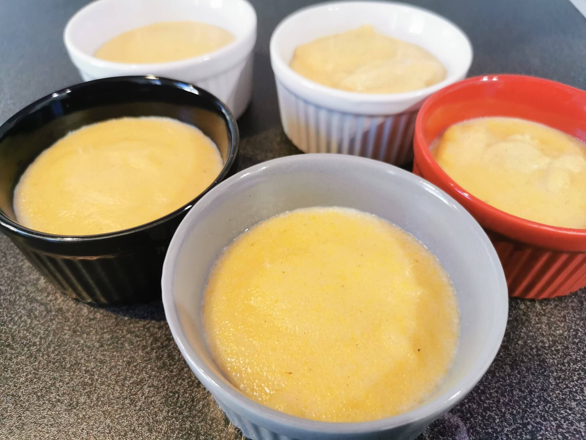 dessert polenta à la vanille
