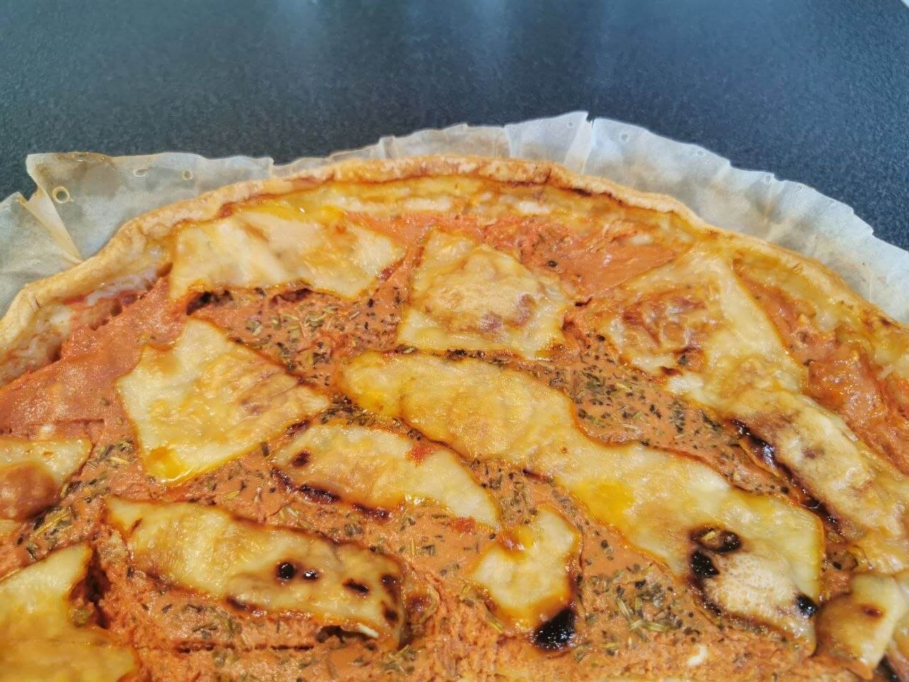 tarte thon et sauce tomate facile et rapide